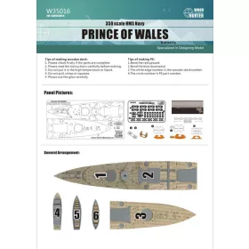 Flyhawk - HMS Navy Prince Of Wales Wood Deck