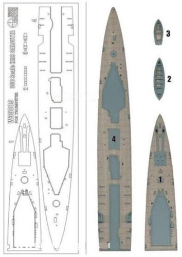 Flyhawk - HMS Calcutta Wood Deck