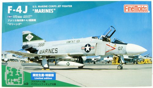 Fine Molds - 1:72 U.S. Marine Corps Jet Fighter F-4J "Marines" (First Limited Edition) - FINE MOLDS