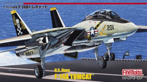 Fine Molds - 1:72 US Navy F-14A Fighter Aircraft (Tomcat) - FINE MOLDS