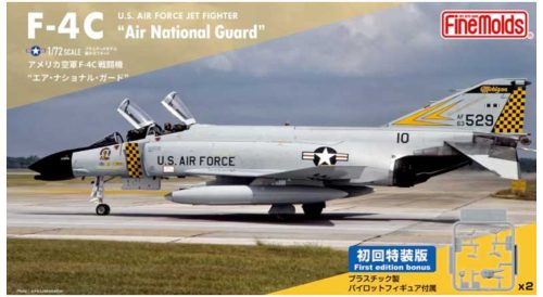 Fine Molds - 1:72 U.S. Air Force Jet Fighter F-4C "Air National Guard" (First Limited Special Edition) - FINE MOLDS
