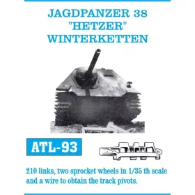 Friulmodel - Jagdpanzer 38 Hetzer Winterketten