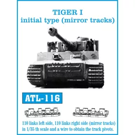 Friulmodel - Tracks for TIGER I initial type (mirror tracks)