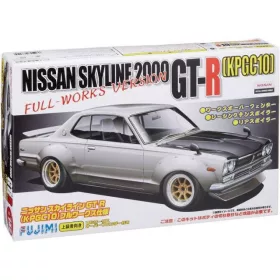   Fujimi -  Nissan Skyline KPGC10 Hakoska FullWorks Version autó makett