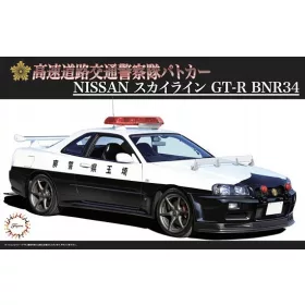 Fujimi - NISSAN SKYLINEGTR R34 POLICE CAR