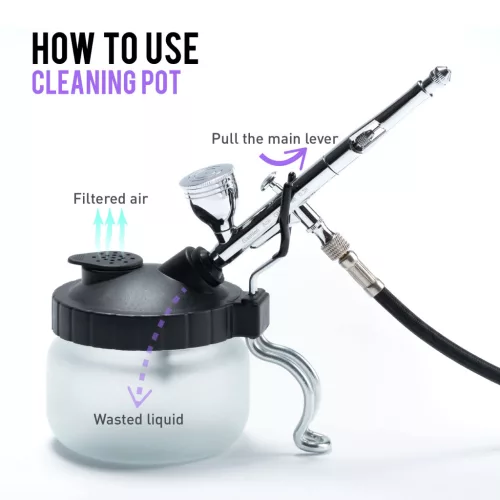 Gaahleri - Cleaning Kit -Airbrush mosó