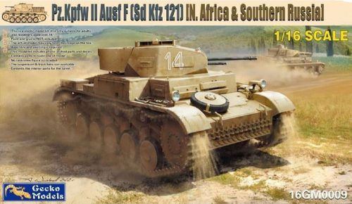 Gecko Models - Pz.Kpfw II (Sd.Kfz.121) Ausf.F (N.Africa&S.Russia)