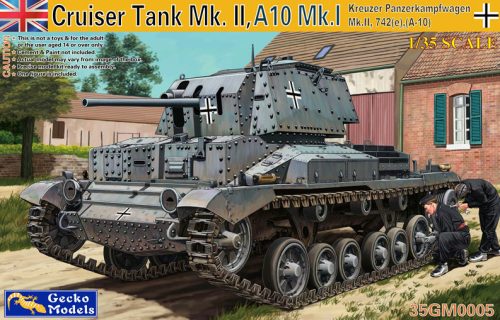 Gecko Models - Kreuzer Panzerkampfwagen Mk. II Sd.Kfz. 742(e) A10