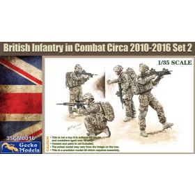 Gecko Models - British Infantry in Combat 2010-16 Set 2