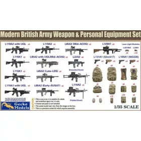   Gecko Models - Modern British Army Weapon   Personal Equipment