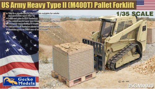 Gecko Models - US Army Heavy Type II (M400T) Pallet Forklifts