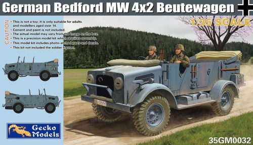 Gecko Models - German Bedford MW 4x2 Beutewagen