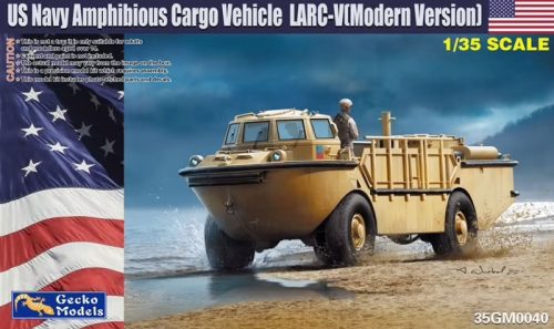 Gecko Models - USN Amphi. Cargo Vehicle LARC - V Modern Version