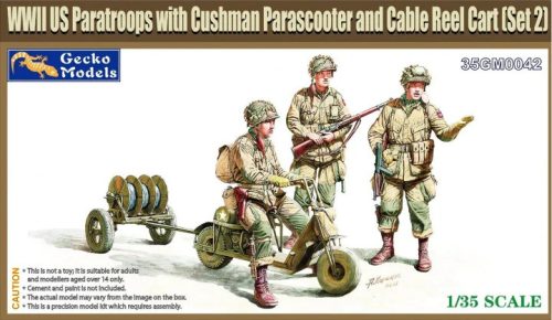 Gecko Models - US Paratroopers  Set #2