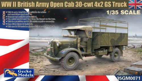 Gecko Models - WWII British Army Open Cab 30-cwt 4x2 GS Truck