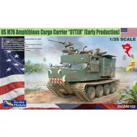   Gecko Models - US M76 Amphibious Cargo Carrier OTTER Early Prod. harcjármű makett