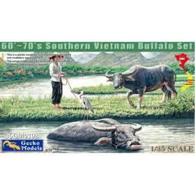   Gecko Models - 60  39 s-70  39 s Southern Vietnam Buffalo Set