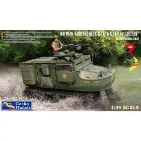   Gecko Models - US M76 Amphibious Cargo Carrier OTTER Late Prod. harcjármű makett