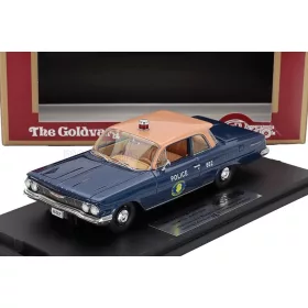   Goldvarg - CHEVROLET BISCAYNE NASSAU COUNTY POLICE 1961 BLUE DARK PINK