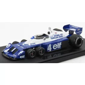   GP Replicas - TYRRELL F1  P34/2 ELF FORD SIX WHEELS N 4 SEASON GP 1977 P.DEPAILLER BLUE WHITE