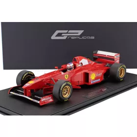   GP Replicas - FERRARI F1  F310B SCUDERIA FERRARI TEAM N 5 WINNER CANADA GP (with pilot figure) 1997 MICHAEL SCHUMACHER - CON VETRINA - WITH SHOWCASE RED WHITE