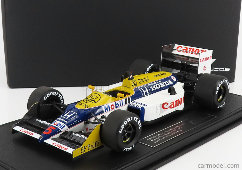 12月以降発売予定Williams FW11B 1987 Piquet #6 1987  GP Replicas 18 ミニカー