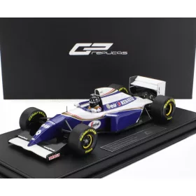   GP Replicas - WILLIAMS F1  FW16 TEAM ROTHMANS RENAULT N 0 2nd BRAZILIAN GP (with pilot figure) 1994 DAMON HILL BLUE WHITE