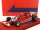 GP Replicas - FERRARI F1  126CX COMPREX TURBO N 27 USA OVEST LONG BEACH GP (with pilot figure) 1981 G.VILLENEUVE - CON VETRINA - WITH SHOWCASE RED
