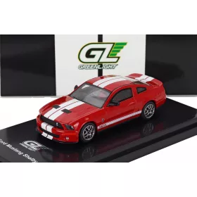   Greenlight - FORD USA MUSTANG SHELBY GT500 SUPER SNAKE COUPE 2007 RED WHITE