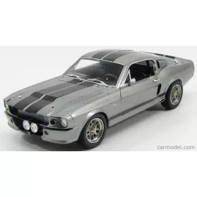  Greenlight - Ford Usa Mustang Shelby Gt500 1967 - Eleanor - Fuori In 60 Secondi - Gone In Sixty Seconds Grey Met Black