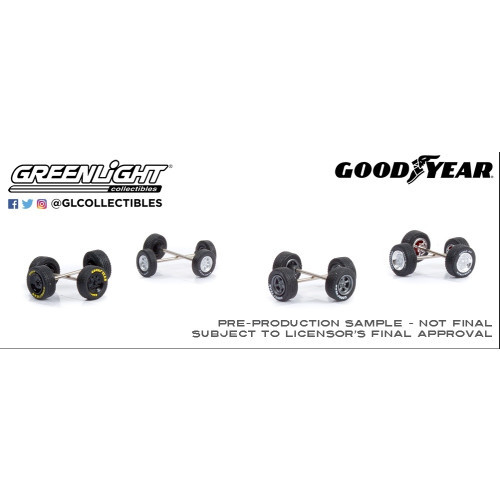 GREENLIGHT - Auto Body Shop - Wheel & Tire Packs Series 6 - Goodyear Tires Solid Pack