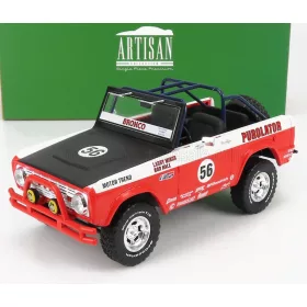   Greenlight - FORD USA BRONCO BAJA N 56 PUROLATOR TRIBUTE EDITION 1975 RED WHITE BLACK