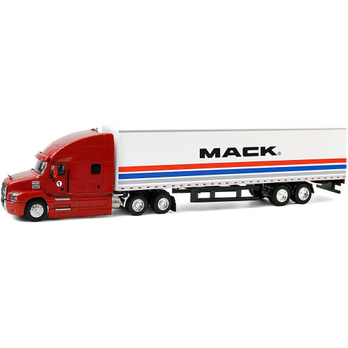 GREENLIGHT - 2018 Mack Anthem 18 Wheeler Tractor-Trailer - #1 The Mack Performance Tour 2018 (Hobby Exclusive)