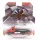 Greenlight - INTERNATIONAL DURASTAR 4400 CAR TRANSPORTER INDIANAPOLIS MOTOR SPEEDWAY 2008 - GREEN WHEELS RED BLACK