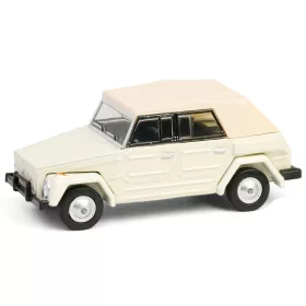   Greenlight - 1:64 1973 Volkswagen Type 181 “The Thing” - Beige with Tan Soft Top Solid Pack - Club Vee-Dub Series 20 - GreenLight