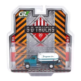   Greenlight - CHEVROLET C-60 TANKER TRUCK PROPANE 1982 GREEN WHITE