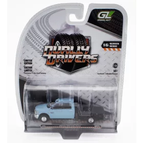 Greenlight - DODGE RAM 3500 PICK-UP 2018 LIGHT BLUE BLACK