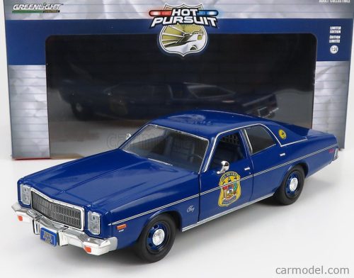 Greenlight - Plymouth Fury Police Delaware 1978 Blue