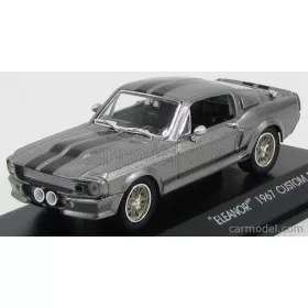   Greenlight - Ford Usa Mustang Shelby Gt500E 1967 - Eleanor - Fuori In 60 Secondi - Gone In Sixty Seconds Grey Met Black