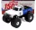 Greenlight - CHEVROLET K-10 PICK-UP MONSTER TRUCK CHEVRON 1972 WHITE BLUE