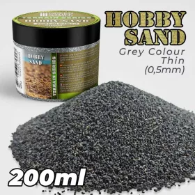 Green Stuff World - Thin Hobby Sand - Dark Grey 200ml