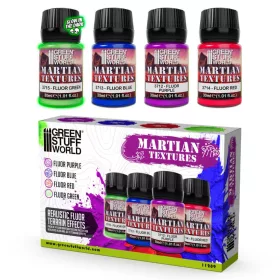   Green Stuff World - Texture Series Set 30ml - Martian Textures set 30ml (Pack x4)