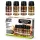 Green Stuff World - Pure Metal Pigments Set 30ml (Pack x4)