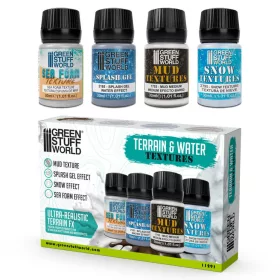   Green Stuff World - Texture Series Set 30ml - Water Texture 30ml (Pack x4)