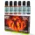 Green Stuff World - PAINT SET - Opaque Colors WARM (Box x6)