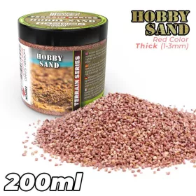 Green Stuff World - Thick Hobby Sand - Red Sand 200ml