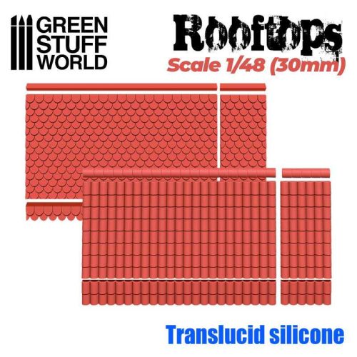 Green Stuff World - Bricks Texture Silicone Mould - 1/48 (30Mm)