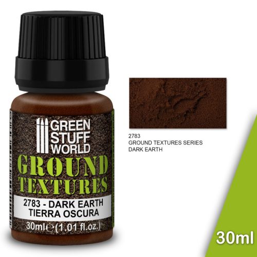 Green Stuff World - Earth Textures - Dark Earth 30 ml