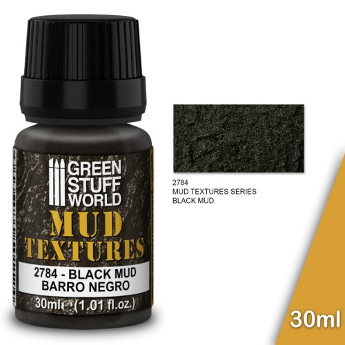 Green Stuff World - Mud Textures - Black Mud 30 ml