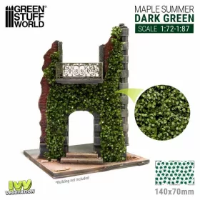   Green Stuff World - Ivy Foliage - Dark Green Maple - Small (1:72-1:87)